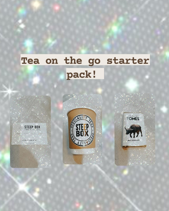 SteepBox's tweet image. What tea on the go looks like.
Add a bit of spice to your life with our Chai Latte. 

#tealovers#tea#teatime#tealover #teaaddiction#teaaddict#looseleaftea #tealoversofinstagram#chailove #healthylifestyle#healthy#teagram #cupoftea#teashop#teaislife#chailover #chai#chailatte