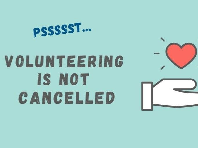 Just like #scholarships are not cancelled, volunteering is not cancelled.  Many scholarships require volunteer experience, so if you don't already have some experience, this summer is a good time volunteer.  Find out more in my blog post:  buff.ly/363ZNo8