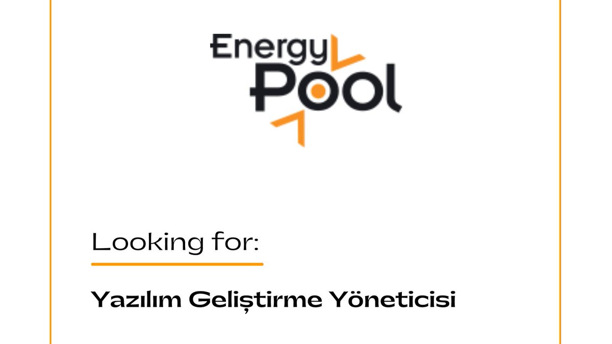 Akıllı enerji yönetiminin yararlı olduğu yeni bir enerji geleceği için gerçek sorumluluklar almak ve büyük başarılara doğrudan katkıda bulunmak isterseniz, başvurunuzu bekliyoruz:
kariyer.net/is-ilani/ilan-…