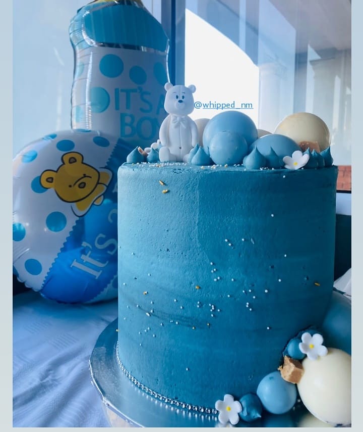 WhippedByNingi's tweet photo. Customer Shares 🐻💙✨
.
.
#whippedbyningim #cakestagram #babyshowercakesforboy #durbanbaker #sachef #durbancakes #bakeaton https://t.co/I0sUL3q7GD