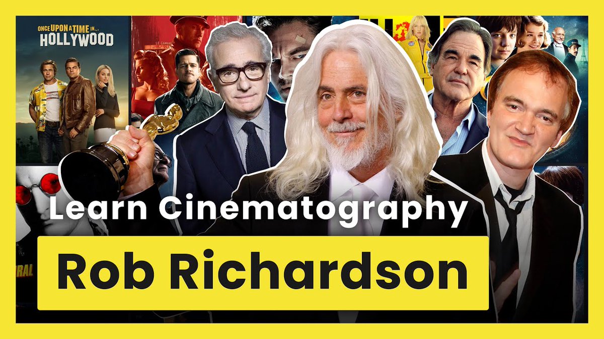 WATCH: Learn Cinematography from Robert Richardson, ASC — Working with Tarantino, Scorsese, and Oliver Stone : youtube.com/watch?v=i0NTyr…