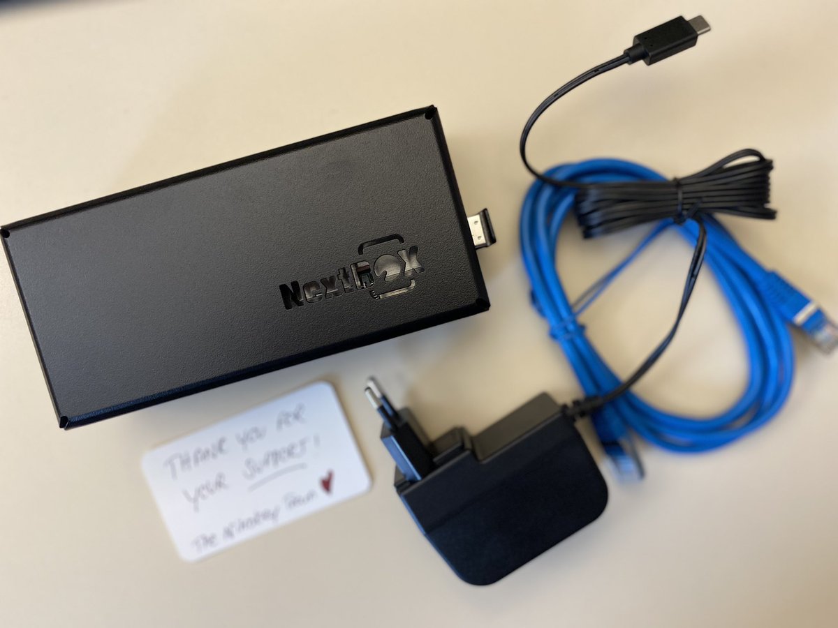 _stritti_'s tweet image. Today the parcel with my #nextbox of @nitrokey arrived. 

Successfully baked as @kickstarter project.