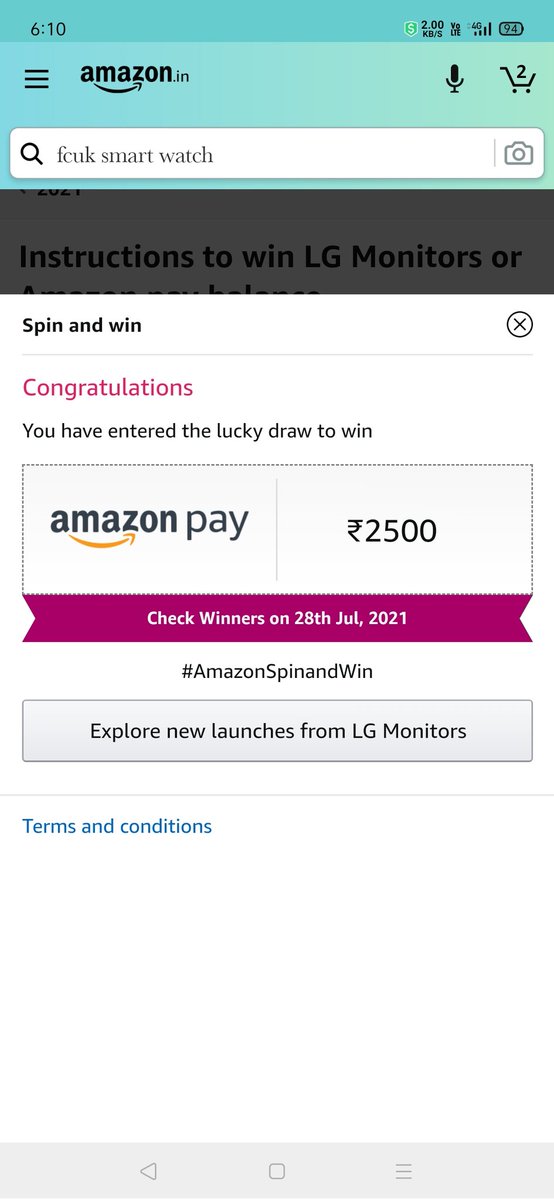 SkNagdeve's tweet photo. #LGMonitors 
#AmazonSpinandWin 
@amazonIN @amazon https://t.co/YF5WfUUT3N