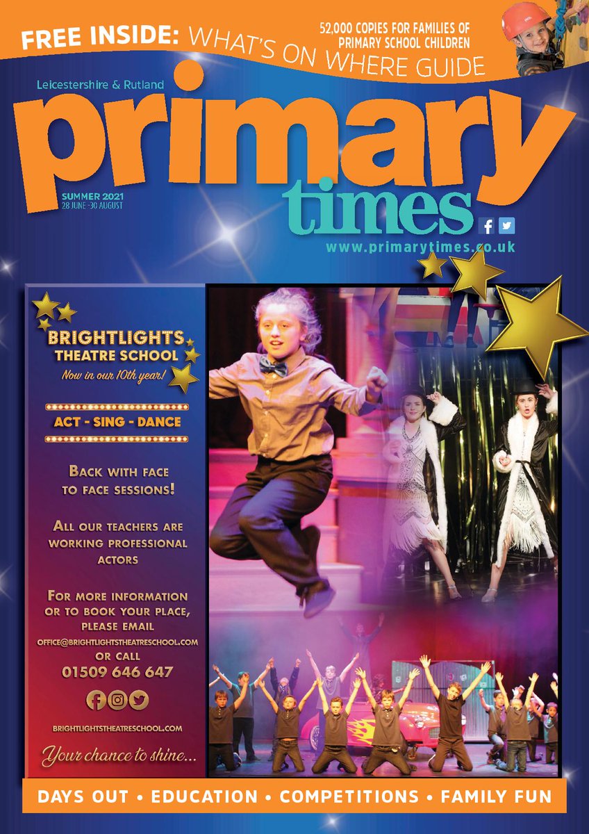 Primary Times Leicestershire & Rutland (@primarytleics) on Twitter photo <a href="/PrimaryTLeics/">Primary Times Leicestershire & Rutland</a> is back in the #bookbags for #Summer2021 click ⬇️ to read it! We would like to say a huge ‘Thank You’ for all the brilliant support from our #schools & #advertisers; we couldn’t do it without you, & wish you all a lovely summer holiday 😎 buff.ly/3xqQr1N <a href="/PrimaryTLeics/">Primary Times Leicestershire & Rutland</a> is back in the #bookbags for #Summer2021 click ⬇️ to read it! We would like to say a huge ‘Thank You’ for all the brilliant support from our #schools & #advertisers; we couldn’t do it without you, & wish you all a lovely summer holiday 😎 buff.ly/3xqQr1N