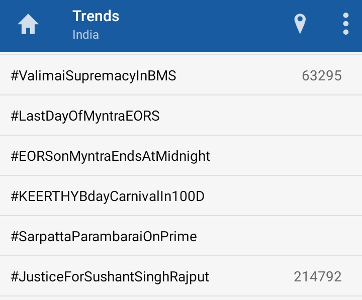 TrendsKeerthy's tweet photo. Officially Entered into India Trends 😉🔥

KEERTHY FANS RAMPAGE 🔥

#KEERTHYBdayCarnivalIn100D
#KeerthySuresh | @KeerthyOfficial https://t.co/8JOmXCVHK2