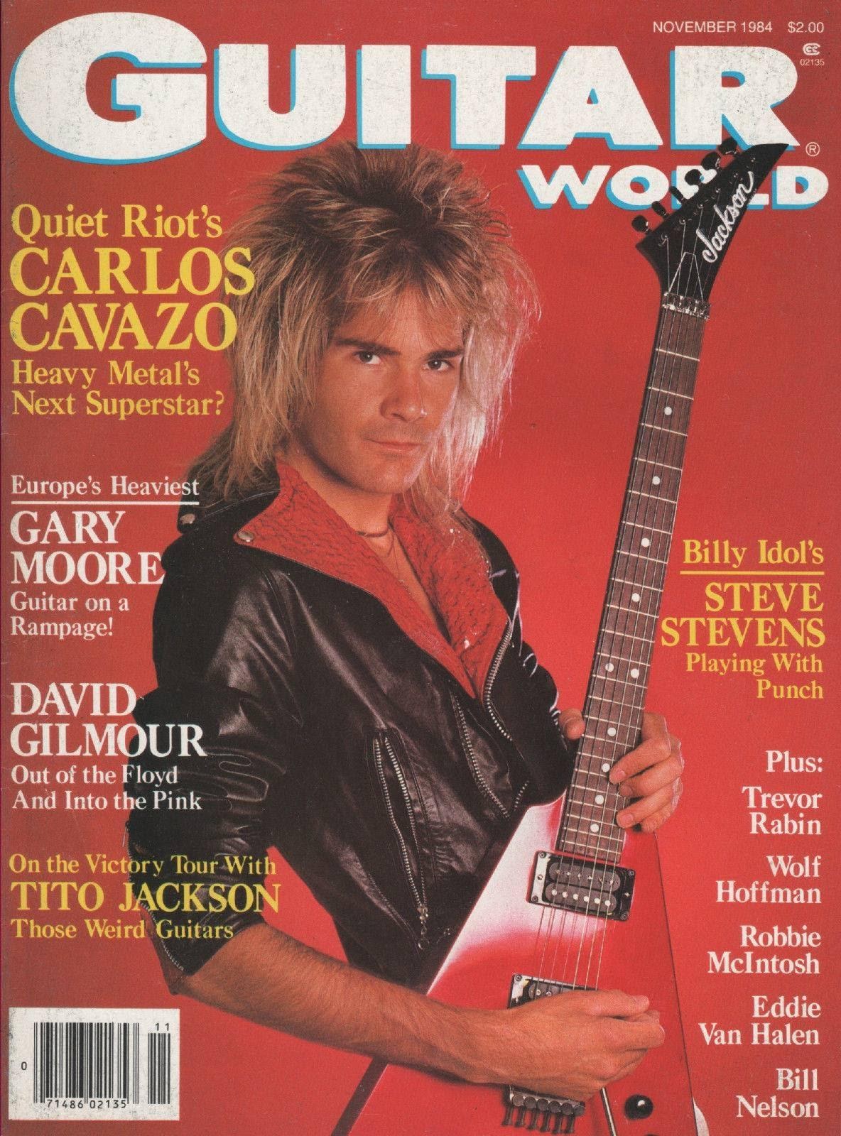 Happy Birthday to former Quiet Riot guitarist Carlos Cavazo. He turns 64 today. 