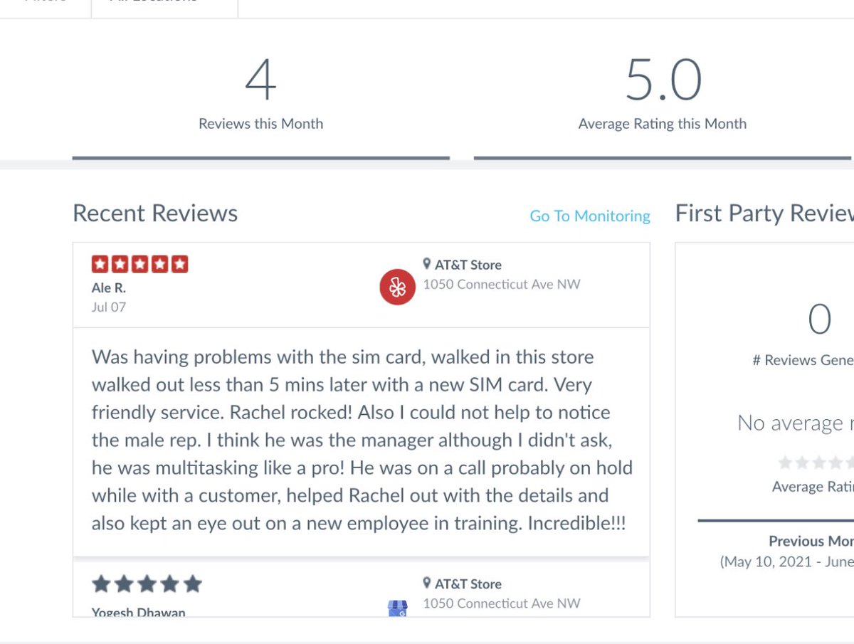 I’m so proud of my young team! Cornell,Mike,Nia,Nijee,Rachel all hired a few months apart! They’re all already over the experience for the customer! &amp; have been a consistent team in results across the board Proud to work with this team day in and day out! #lifeatatt #leaderslead