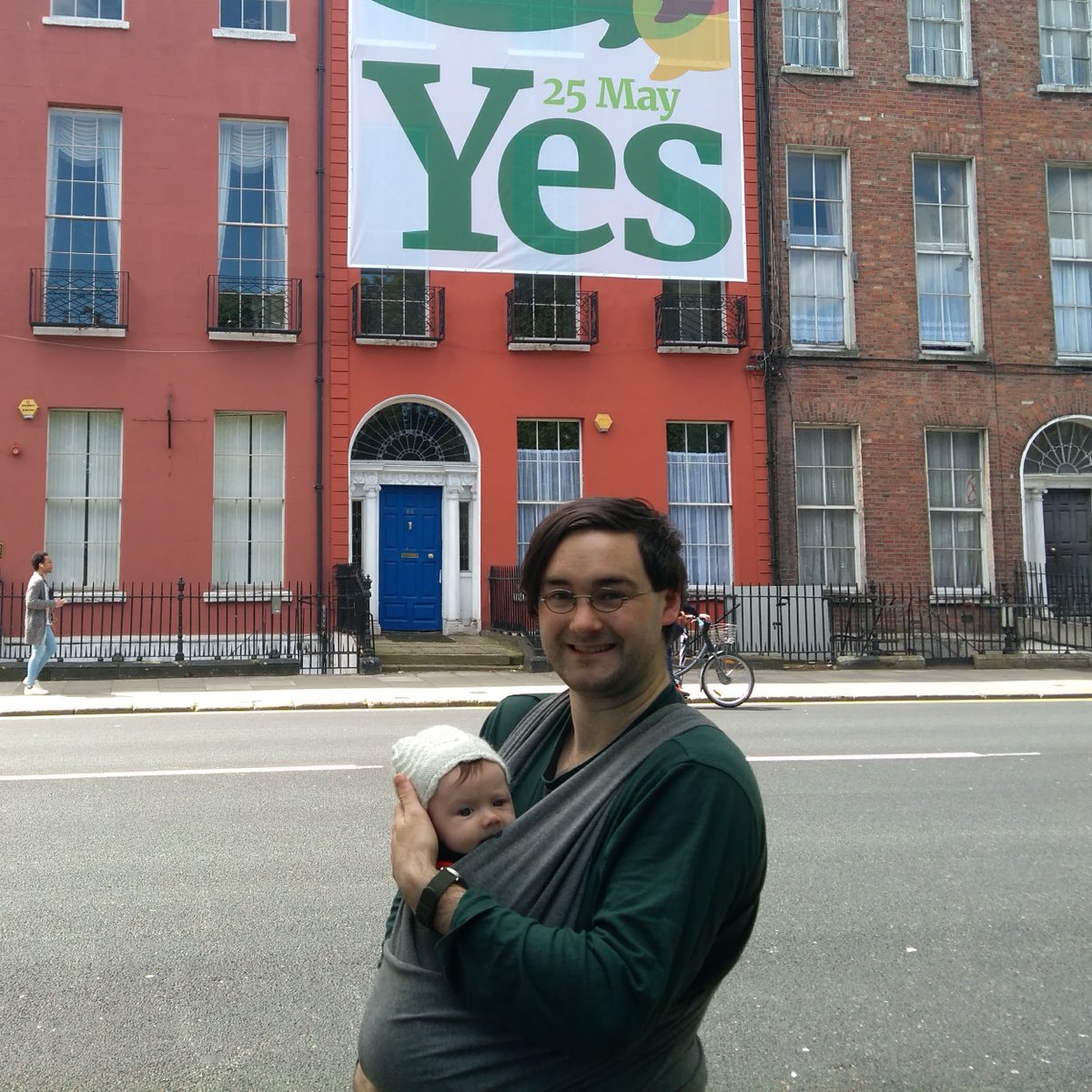 Conor O’Toole wrote the majority of the film on his phone while walking around Mountjoy Square with his tiny daughter asleep in a sling. Both his daughter and Mountjoy Square feature in the film. #BTPU #FilmFleadh linktr.ee/BicycleThieves