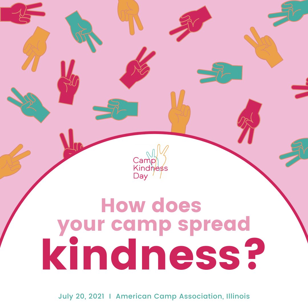 acaillinois's tweet photo. How are you and your camp demonstrating acts of KINDNESS at camp? Show us at https://t.co/RkWyRlbJgE and you'll be entered in a raffle to win an awesome prize! https://t.co/VUcbUEnuIA