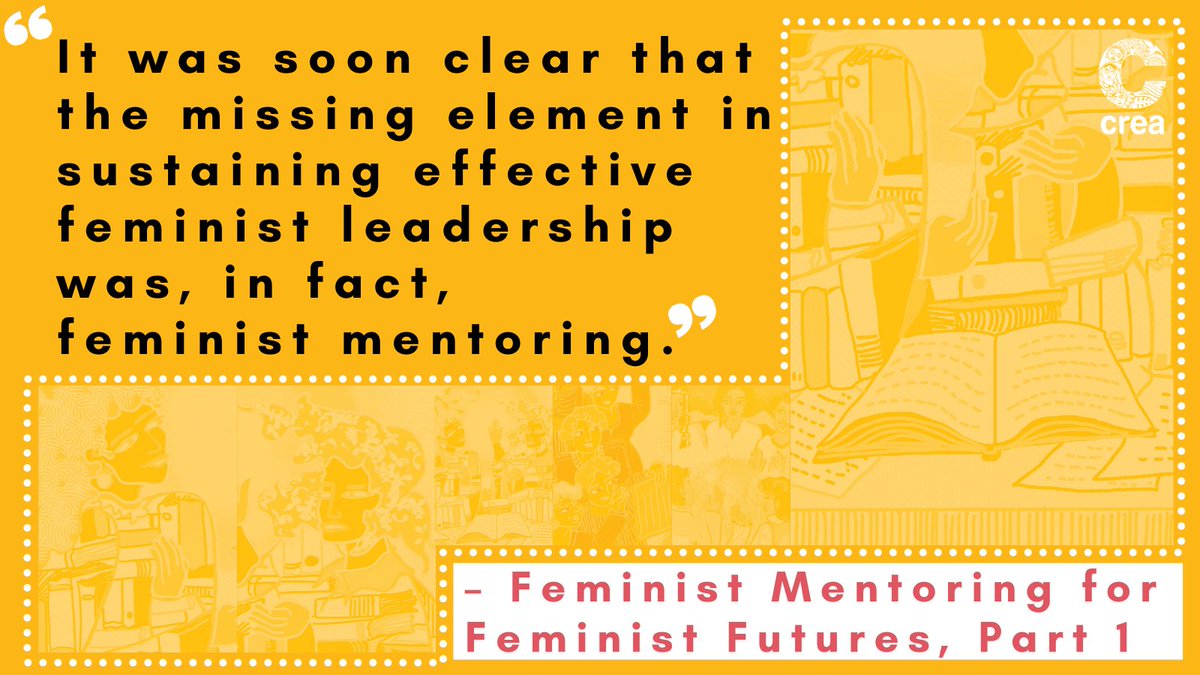 Building #feminist movements &amp; futures requires #feministleadership. But translating feminist #leadership from concept to practice is a challenging task. 
#Feministmentoring is a strategy to strengthen feminist leadership &amp; allows for more effective movements &amp; social change.