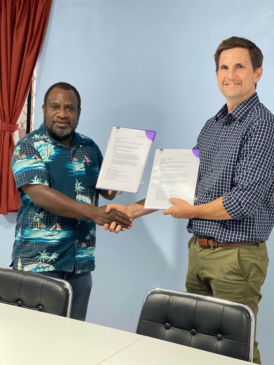 delaru29's tweet photo. Thankyou DFAT for the partnership &amp; support for assisting us with our tourism sector recovery plans. The new normal is not an easy pathway but we are rebuilding our recovery slowly. #tourismsector #recovery #developmentgrants #DFAT #Vanuatu https://t.co/uu1iUCC17w