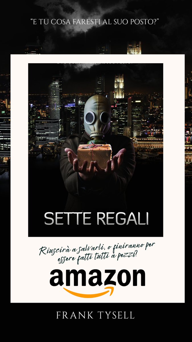 FPysell's tweet photo. "E tu cosa faresti al suo posto?"

#Amazon #book #horrorbook #libri #libri #lettura https://t.co/XLkb6Gc0u0