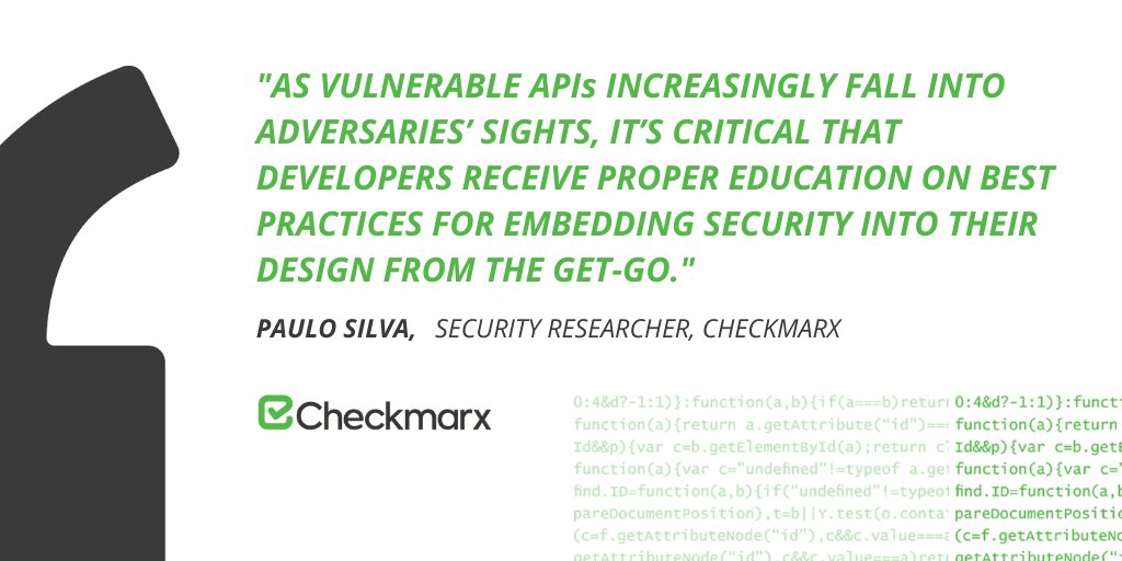 Checkmarx's tweet photo. The Checkmarx Security Research Team discovered multiple #API vulnerabilities in #Coursera https://t.co/O9JBitE9bq #appsec https://t.co/sT6bepEnvf