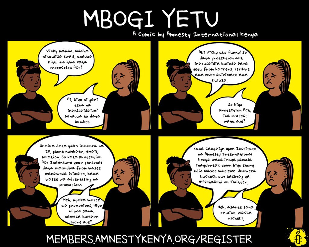 AmnestyKenya's tweet photo. Leo tumeamua tutaongelea data! Ushaona hiyo campaign ya #FichaUchi? Kama hujacheki unangoja nini? Wasee wa @Open_Institute wamechukua time kubreakdown hii stori. Hebucheck this out. https://t.co/VoFQPZNviL