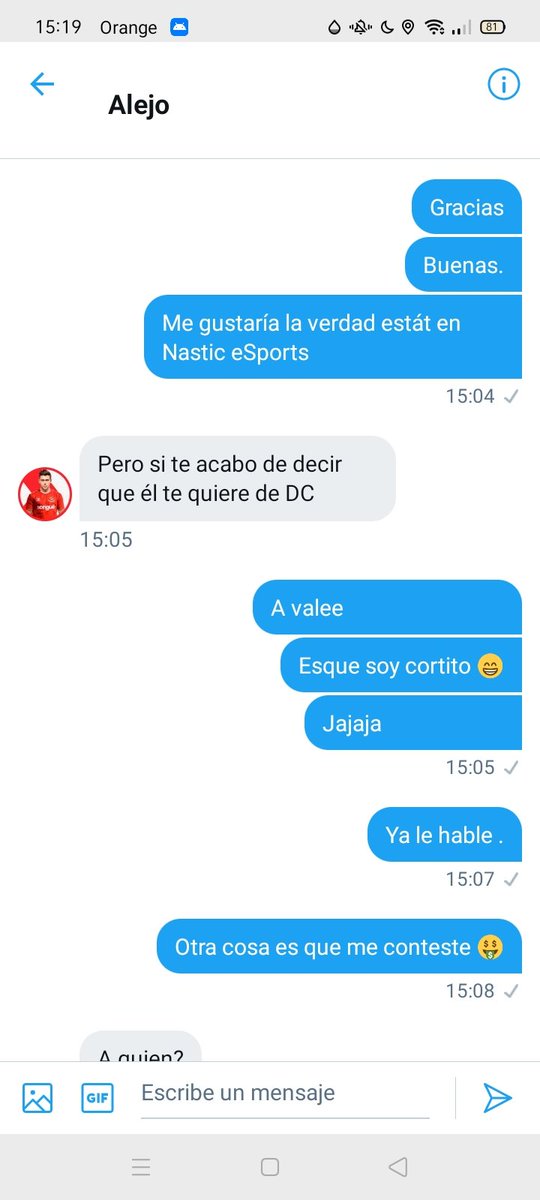 Añado, el le asegura que yo lo quiero de dc, si eso no es reirte o intentar reirte de los chavales, dime tu que es si no.