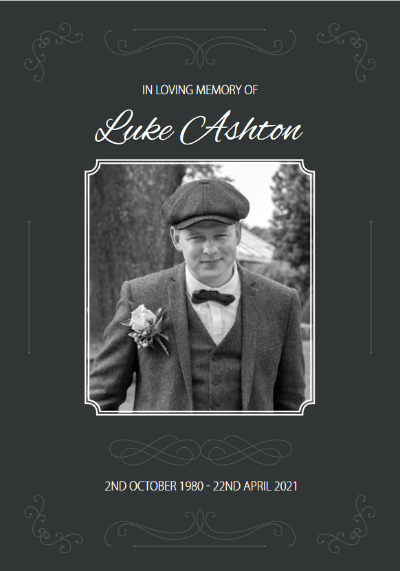 With Annie's consent, we have dedicated the last page of next weeks matchday programme in memory of her husband Luke. 

A tragic case of yet another family losing a loved one to gambling. 💔

Please sign Annie's petition. 👇
petition.parliament.uk/petitions/5878…

#LukesLaw