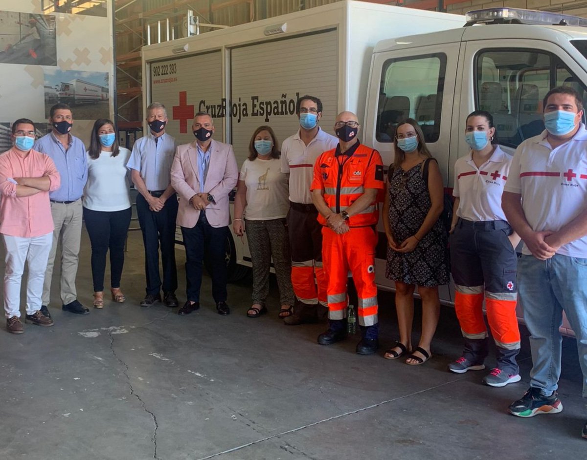 Hoy hemos visitado el centro logístico autonómico de Cruz Roja Andalucía ubicado en Córdoba capital junto al responsable de emergencias colectivas y catástrofe de la EPES, Francisco Bonilla, 
<a href="/saludand/">Consejería de Sanidad, Presidencia y Emergencias</a> <a href="/CruzRojaEsp/">Cruz Roja Española</a> <a href="/CruzRojaCordoba/">Cruz Roja-Córdoba</a> <a href="/CruzRojaInforma/">Cruz Roja Informa</a>