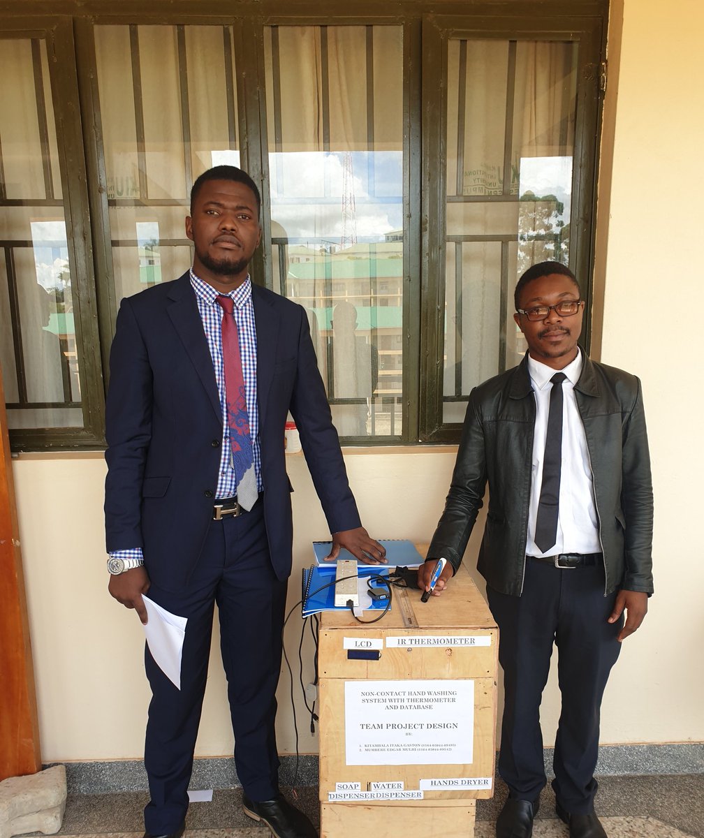 Group project presentation, we had fun building this automatic and Touchless hand washing machine from zero. Comes with an IR thermometer, a Database and a verbal alarm.
#embedded_programmer #engineering
