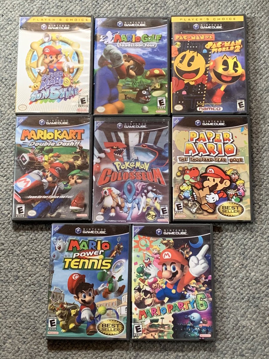 all mario games for gc