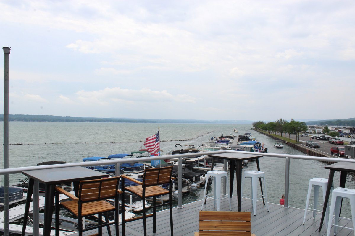 SenatorHelming's tweet photo. Wonderful meeting with co-owners Peter and John at @SeagerMarine to discuss ways to better improve Canandaigua's lakeshore businesses and create more access to Canandaigua Lake for everyone to enjoy! https://t.co/LgBJPmu2Pd