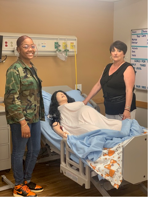 bscrochester's tweet photo. Just announced yesterday a NEW associate degree nursing @ our Henrietta Campus! We’re thrilled to start this program in Sept to help meet.. We welcomed our first prospective student Taillah Wright (lft) pictured here with Sr. Admissions Rep Linda Santillo. #futurenursingstudent https://t.co/Hl4IPW5VVP