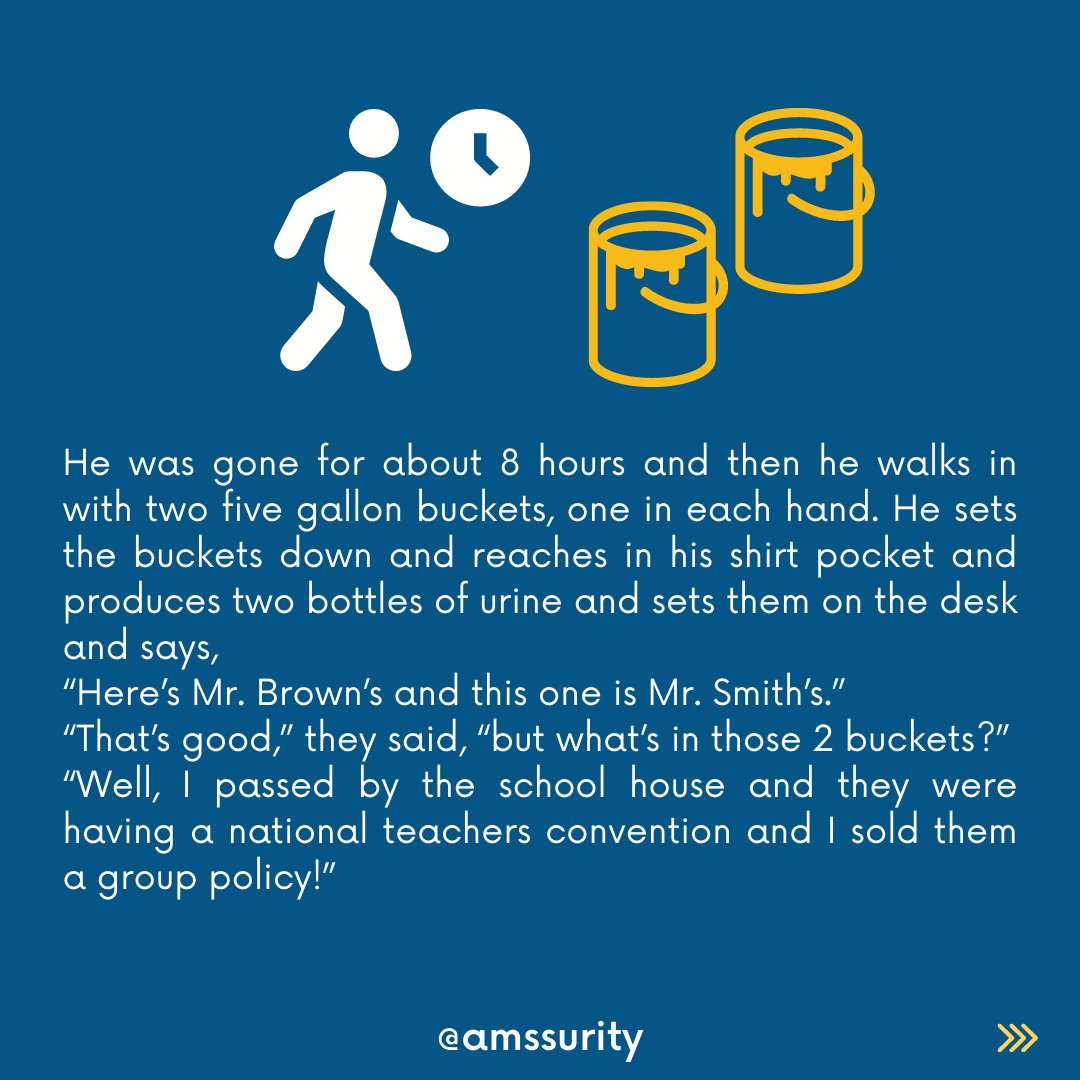 amssurity's tweet image. Laughter is the best medicine, they say 🤣
#fridayfun #insurancejokes #amssurity #simplifyinginsurance
