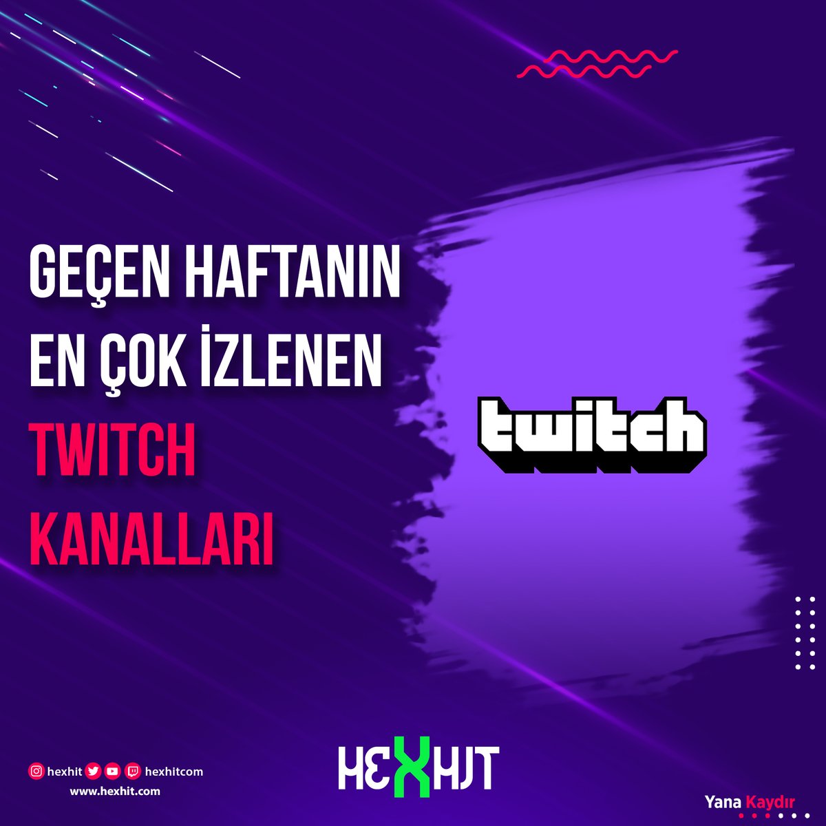 hexhitcom's tweet photo. Peki siz en çok hangi kanalları izliyorsunuz?
.
.
.
.
#twitch #streamer #hexhit
https://t.co/0IDk5Q2EiV https://t.co/ZO4PJT7SFn