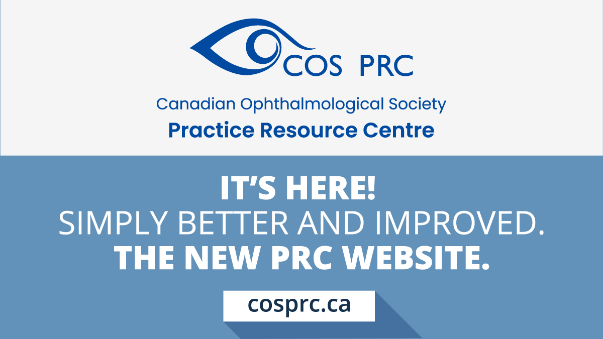 CANeyeMDs's tweet photo. COS is excited to announce the launch of the new and improved #PRC website, featuring six content types in 15 categories.
Click to start exploring: https://t.co/uqGuAX6l51
#COSPRC #ophthalmology #professionaldevelopment https://t.co/fTpHPn9dEQ