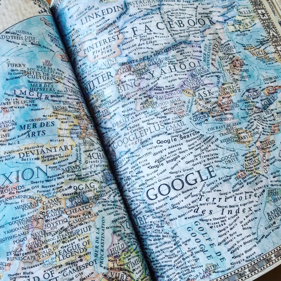 Fan des curieuses cartes de <a href="/MartinVargic/">Martin Vargic</a> ! #Datavisualization #WorldWideWeb