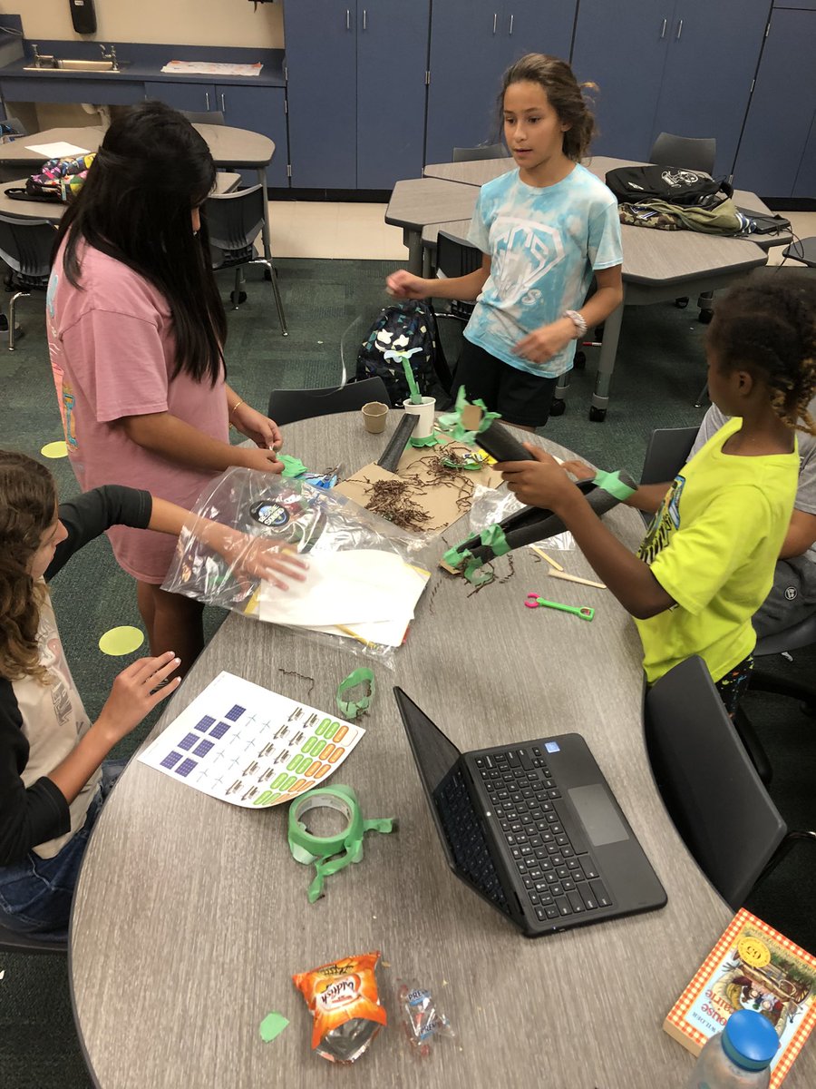 Our 4th and 5th learners are creating ecosystems to promote healthy living environments for fish, as well as save a community’s polluted water supply. Cinematography has begun! 🎥 🐟 💦 #DreamCamp21 SO to <a href="/aszahn66/">Tony Zahn</a> @martinju4 for supporting our program with Invention Kits!