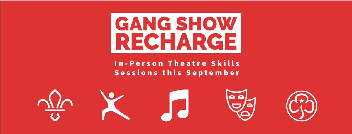 GS Recharge is (face-to-face!) the chance for any member of <a href="/CardiffValeArea/">Cardiff and Vale Scouts</a> or <a href="/cardiffguiding/">Girlguiding Cardiff and East Glamorgan</a> to have a go at some singing, dancing or acting. Whether you're brushing up on previous skills, or trying something new; all are welcome! Info/ book 👉 bit.ly/3hAha5h