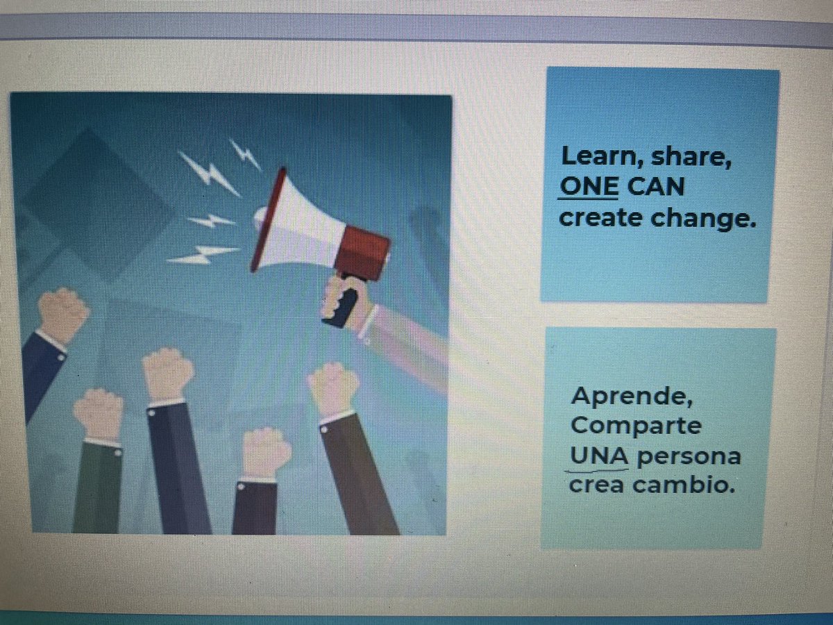 LisaBoate's tweet photo. Day 3 is a wrap!! grateful to the participants who created an exciting community of advocates for Multilingualism! The six word story reflections went straight to my heart. Thank you @SukaynaDewji for being a fabulous co-facilitator. Brain and heart are ready for rest! #ETFOsa21 https://t.co/mQ4yrVAXbx