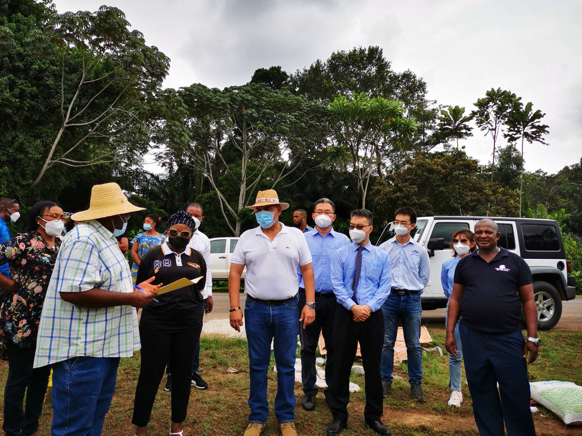 CSCEC_GE's tweet image. China State donó plántulas de café en la región continental de Guinea Ecuatorial, asistieron representantes del gobierno y representantes de agricultores de las comunidades.#CSCEC #GUINEAECUATORIAL #CHINASTATE 👉facebook.com/csceceg/posts/…