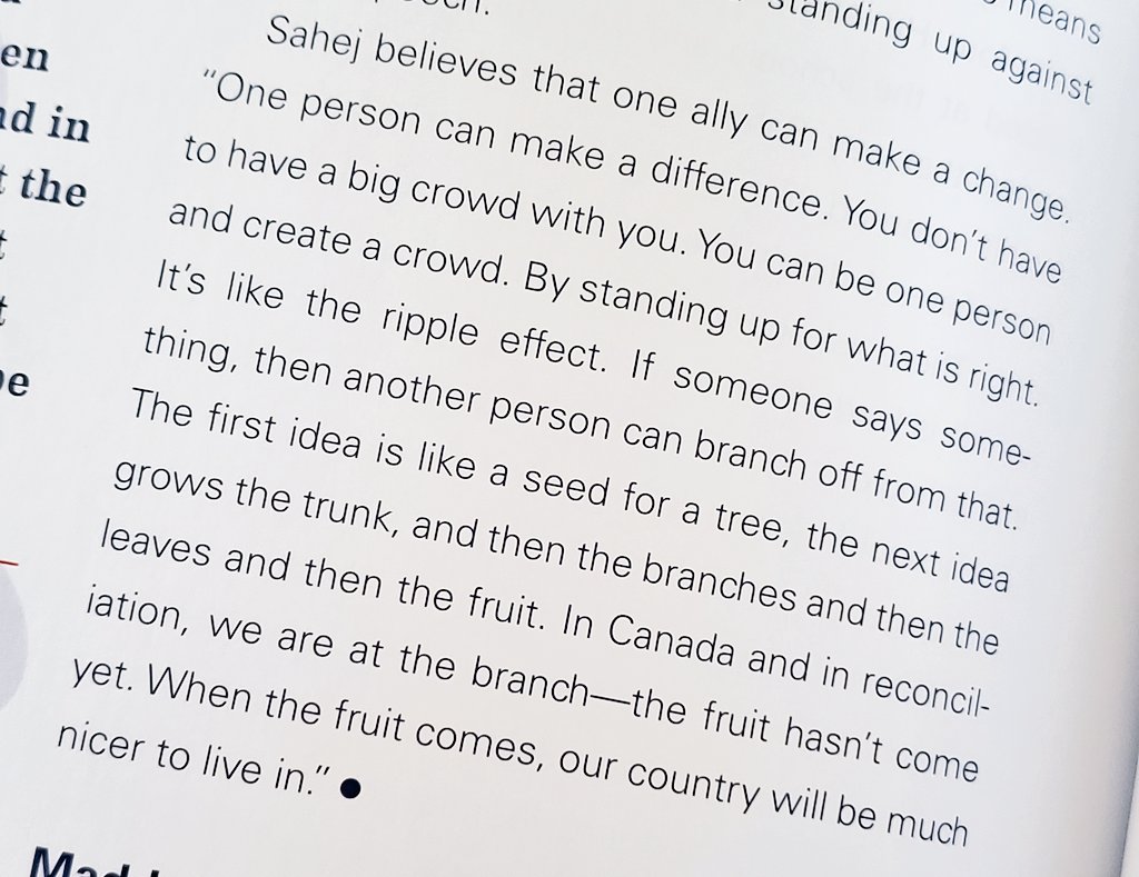 trott_d's tweet photo. This is beautiful. From the mouths of babes. Just read this passage in my summer reading of #speakingourtruth by @ltldrum #allchildrenmatter #IndigenousLivesMatter https://t.co/QtA6rRip1X