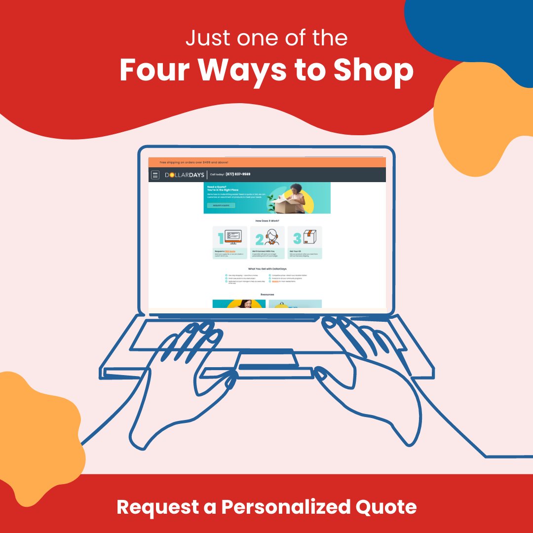 DollarDays's tweet photo. Unique needs require personalized solutions 😉 Can't find what you're looking for? Need a huge range of products? Request a personalized quote today!
https://t.co/Bj0udAcVZy

#personalizedquote #dollardays #4waystoshop #wholesaleprices #bulkbuying #bulkdonations https://t.co/eucv9KDnz7
