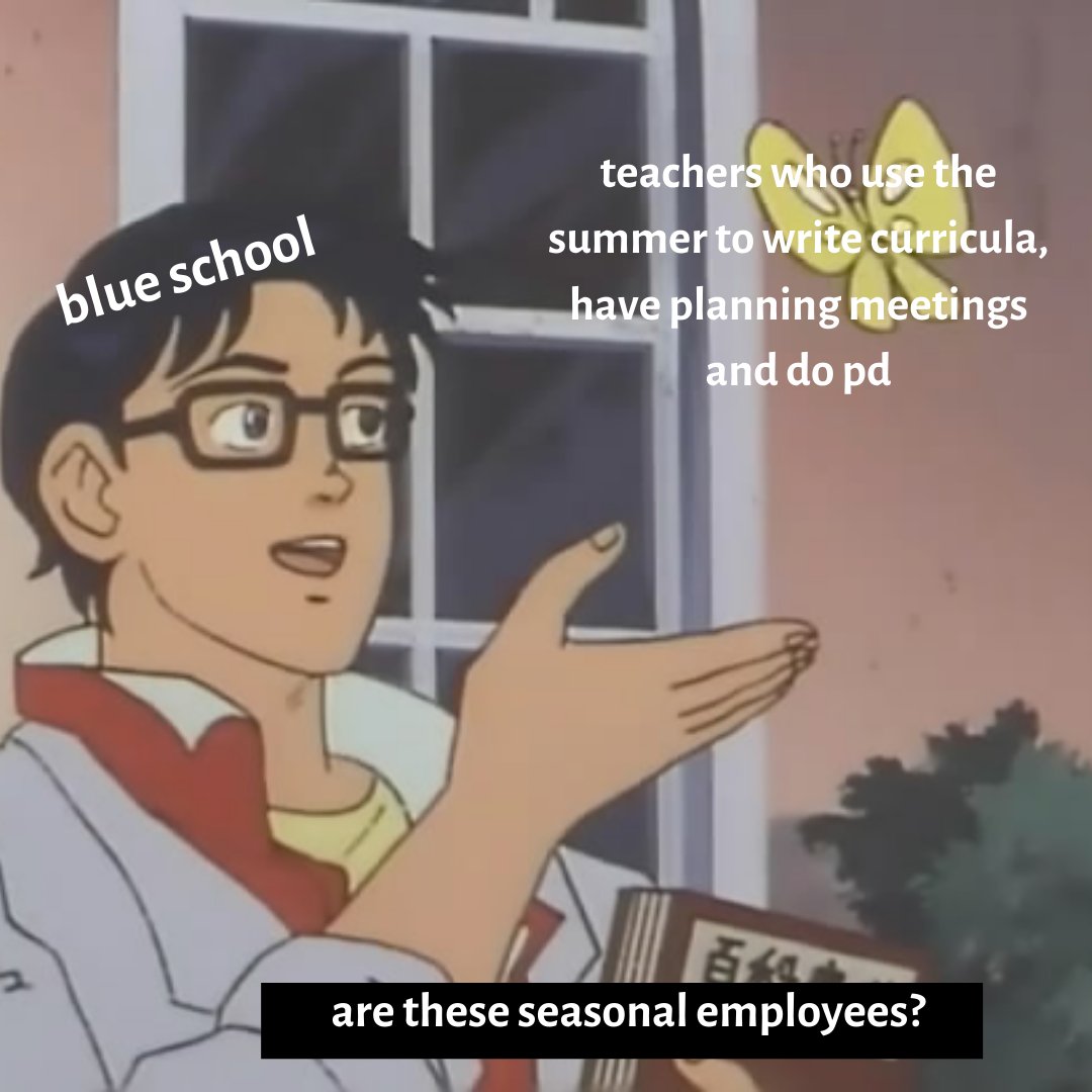 Blue School is fighting for our union election to be delayed until October, claiming that we are “seasonal employees.” This is a typical anti-union tactic, trying to buy time to conduct an anti-union campaign before the vote.  We have the right to an immediate election!