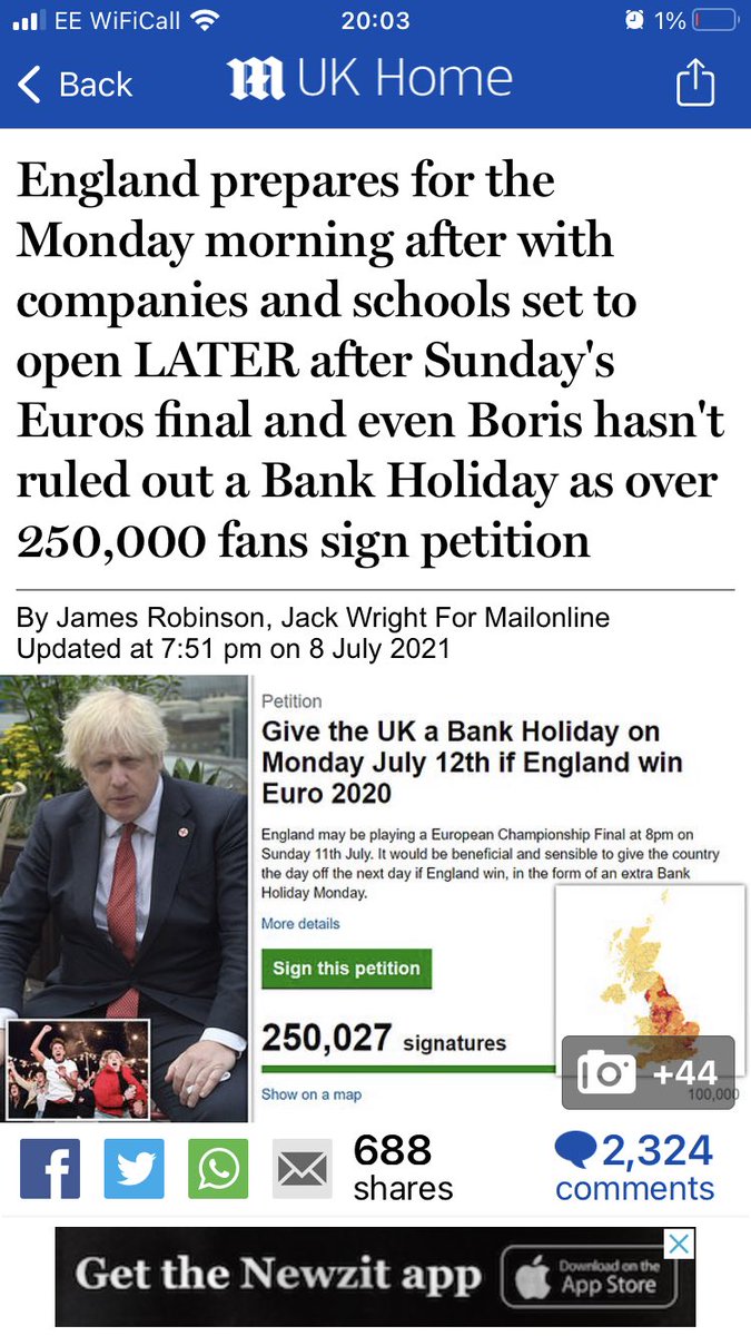 Come on ⁦<a href="/BorisJohnson/">Boris Johnson</a>⁩ make it happen lad.