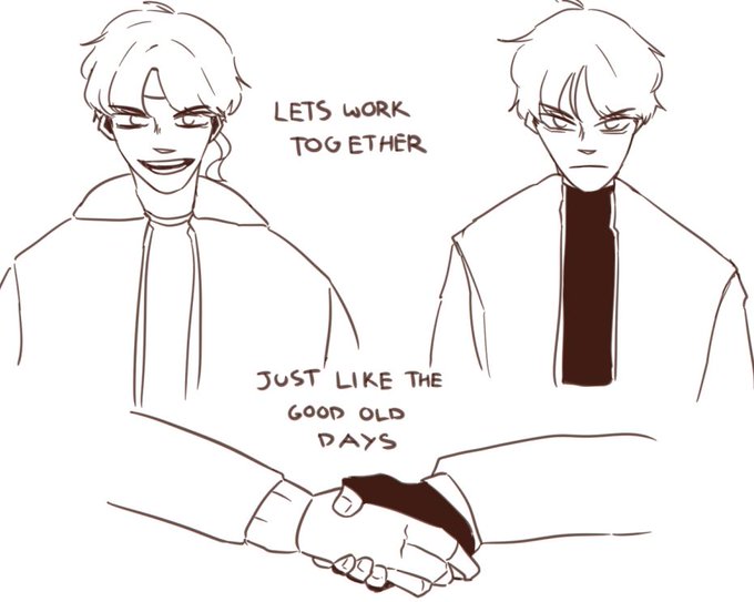 dbh au sketches that i did from that one sapnap stream 