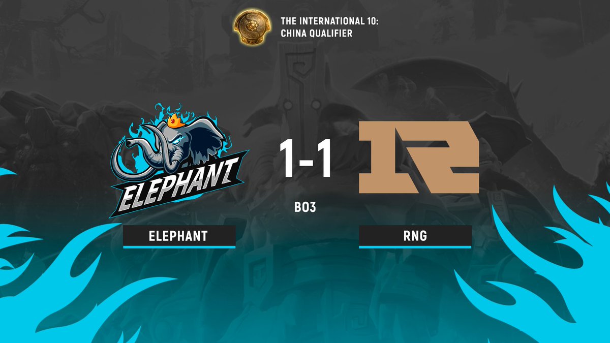 ElephantDota2's tweet photo. Ouch. The Final map in a few minutes!
#ElephantDota #ElephantWin https://t.co/G02WI8SERh
