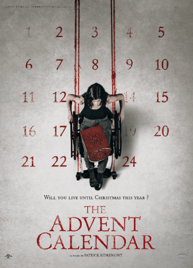 FrightFest's tweet photo. THE ADVENT CALENDAR ..https://t.co/w9a6cQL5oK UK Premiere #ArrowFrightFest https://t.co/x9ObUbi9cM