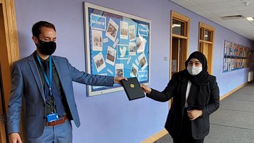 Really proud of Yalina who has only been at school 3 months but has shown great leadership by proactively applying for and gaining her role as our latest Gold Tie Ambassador. She will be a valuable asset to our team <a href="/SheffPark_Acad/">SheffieldParkAcademy</a> <a href="/MWA_SPA1/">Mr Wainwright</a> #educationwithcharacter