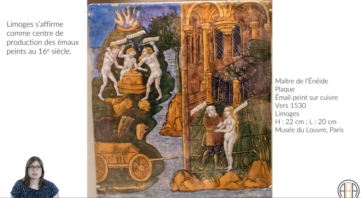 spasdelou's tweet photo. Les émaux, un art d'une grande délicatesse et qui montre tout le savoir-faire des créateurs du Moyen Âge et de la Renaissance. Découvrez ce cours consacré aux émaux peints sur https://t.co/cWxEKa9iC6

Profitez de l'été pour vous cultiver 😉 https://t.co/WLSW8i15p2
