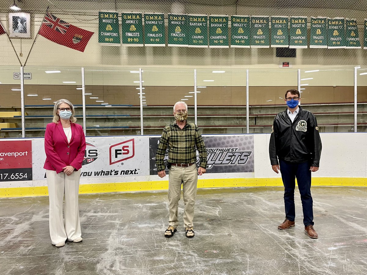 Having grown up playing hockey in Glencoe, today's announcement is close to my heart.
 
Nearly $2.5 million will be going towards improving, expanding, and revitalizing the Glencoe Memorial Arena &amp; Glencoe Curling Club.
 
We are strengthening communities.

montemcnaughtonmpp.ca/2021/07/08/imp…