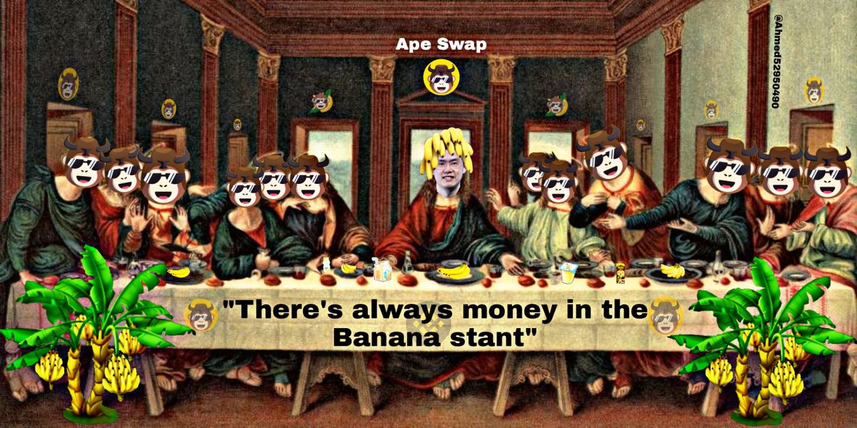 <a href="/ape_swap/">ApeSwap (old handle)</a> <a href="/MkJazir/">Jazir👻</a> My Entry Meme❤️ <a href="/ape_swap/">ApeSwap (old handle)</a>
I hope you like it
.
.
"There's always money in the Banana stand" $BANANA #ApeSwap
.
<a href="/ArshathAyoob/">Arshath Ayoob</a>
<a href="/azad_harshad/">Harshad Azad</a>
<a href="/MidhunM4701/">Midhun M</a>
.
.
#MonkeMondayz #HotDeFiSummer
