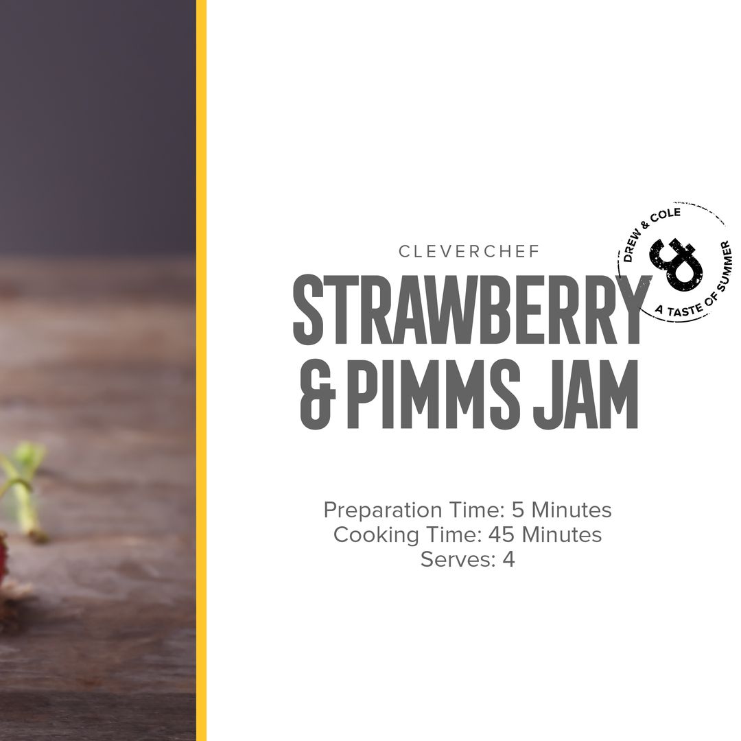 drewandcoleUK's tweet image. Use our CleverChef Pro to make delicious strawberry and Pimms Jam!

This recipe makes enough to fill around 6 jars, and is perfect with our Victoria Sponge or Giant Lemonade Scone recipes. 

Find the recipe here 👉 bit.ly/3a4MG5U

#drewandcole #cleverchefpro #instafood
