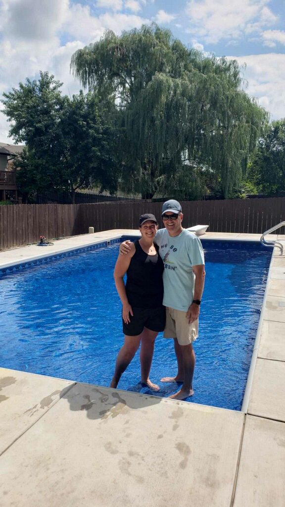 UltraModernPnP's tweet image. Check out these before and afters! Our homeowners are so happy with their 18x36 Fox Pool with its sun deck, diving board, and basketball goal! It’s the perfect pool for everyone to enjoy! 🎉

#ultramodern #poollife #ictpools #wichitapools #swimmingpools #livingpoolside