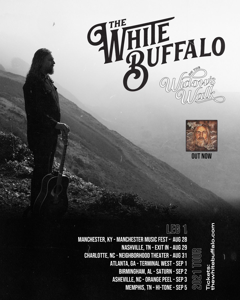 First club tour of the year. Leg 1. All dates on sale tomorrow. More to come soon.

#thewhitebuffalo #backinaction