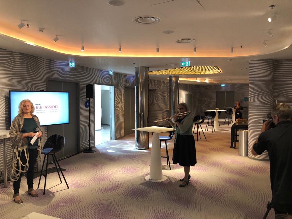 Getting all set for the closure of #iassidd2021! We're almost there! Come attend it with us in the lobby! #IASSIDD #ValueDiversity