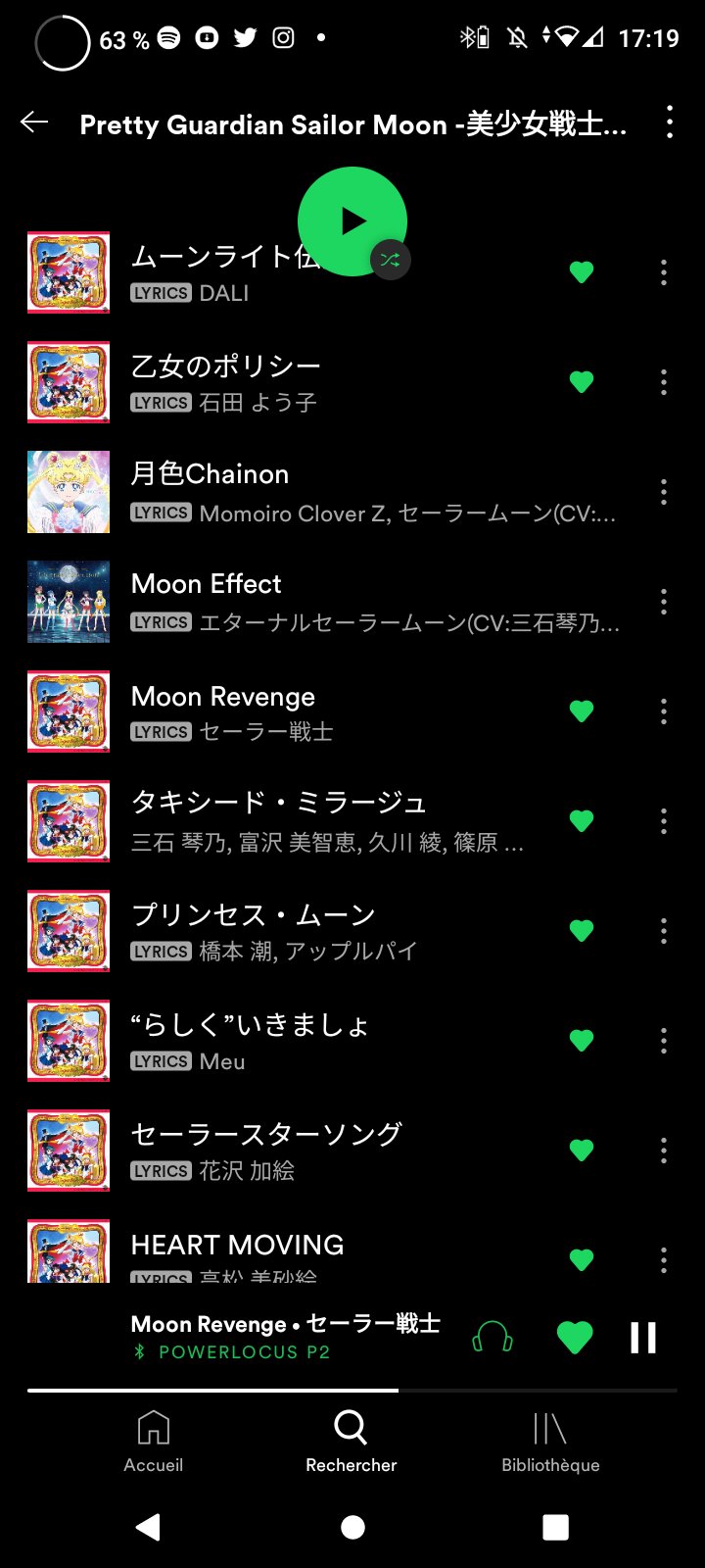 Sailor Moon An Official Sailor Moon Playlist On Spotify Twitter