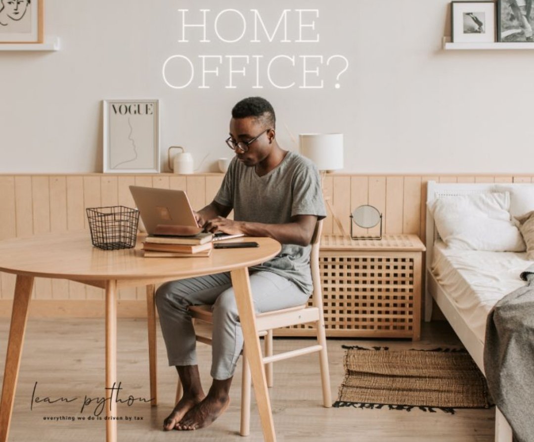 leanpython's tweet image. Home office expenses are only deductible if: When the room is regularly and exclusively used for the purposes of the taxpayer's trade, for example, employment, and specifically designed for that specific purpose. The home office must be devoted solely to this purpose of working.